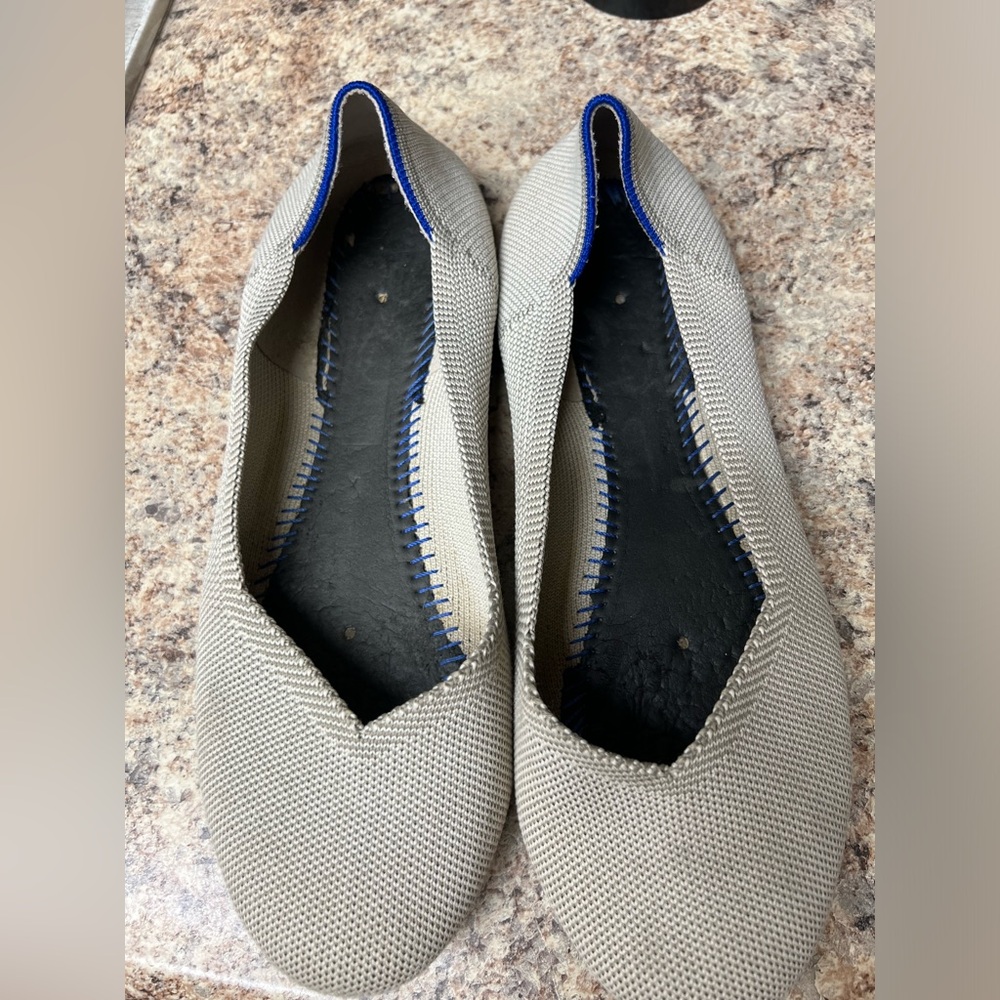Rothy’s flats size 9.5 gray